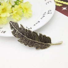 Load image into Gallery viewer, Stunning Metal Hair Clip Barrettes - Leaf, Scissors, Branch - FREE PLUS SHIPPING